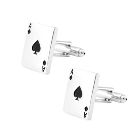 Manžetové gombíky - Poker eso (Ace)