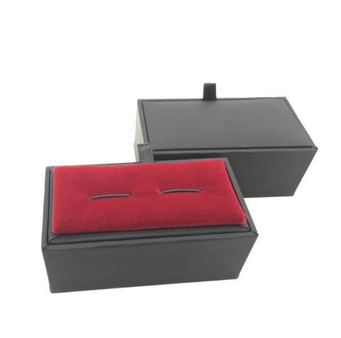 Krabička na manžetové gombíky - čierna - 1