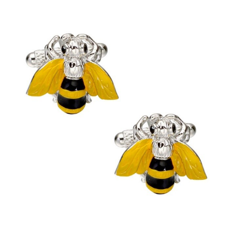 Manžetové gombíky včela - 1