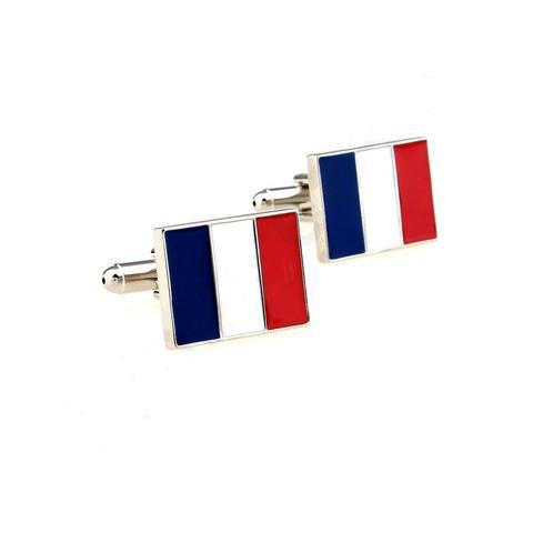 Manžetové gombíky francuzká vlajka