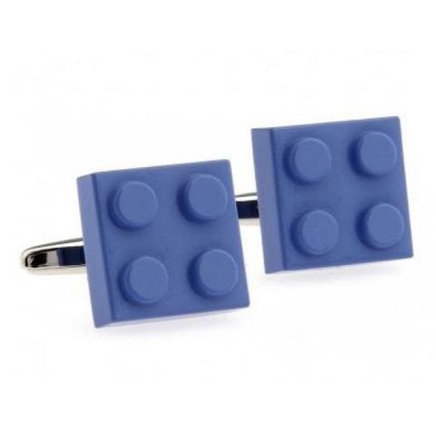Manžetové gombíky modrej Lego