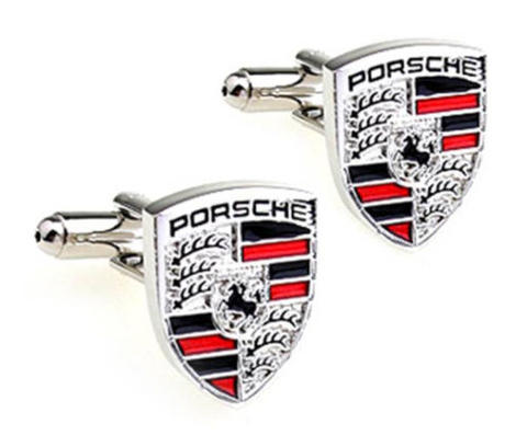 Manžetové gombíky Porsche silver