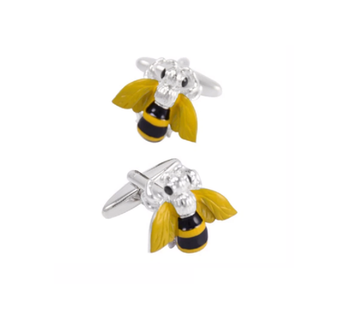 Manžetové gombíky včela - 2