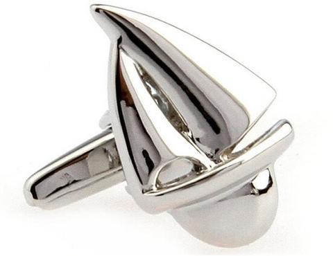 Manžetové gombíky yachting silver - 2